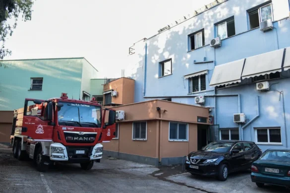Από θαύμα γλίτωσε το Καραμανδάνειο Παιδιατρικό Νοσοκομείο της Πάτρας από την φωτιά στο Γηροκομειό