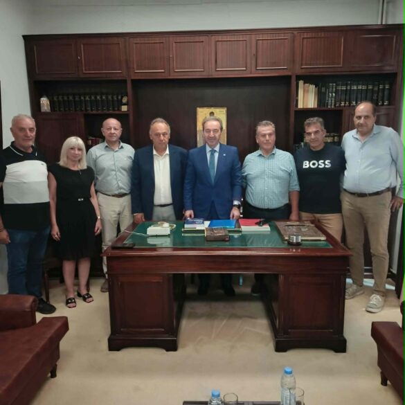 Στον Εμπορικό Σύλλογο Πατρών ο Υφυπουργός Δικαιοσύνης Ιωάννης Μπούγας