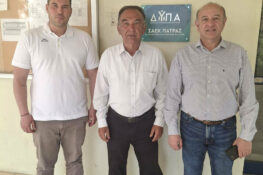 Συνάντηση Εμπορικού Συλλόγου με τον Διευθυντή της ΣΑΕΚ ΔΥΠΑ ΠΑΤΡΑΣ