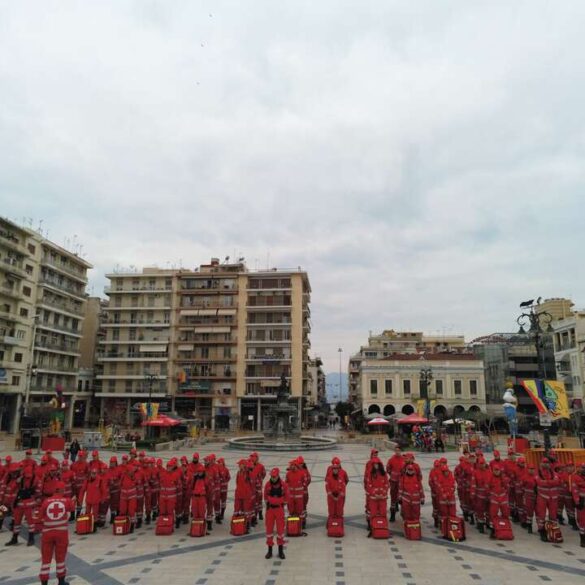 Ο Ελληνικός Ερυθρός Σταυρός με 150 εθελοντές Σαμαρείτες-Διασώστες και έμπειρο νοσηλευτικό προσωπικό στο Καρναβάλι της Πάτρας
