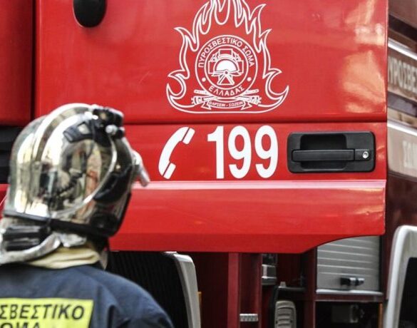 Πάτρα: Φωτιά κοντά στον καταυλισμό του Ριγανόκαμπου