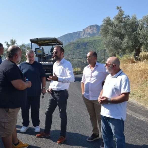 Αιγιάλεια: Σε εξέλιξη σημαντικά έργα – Επίσκεψη Φαρμάκη