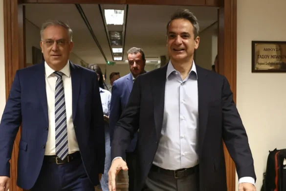 Κυριάκος Μητσοτάκης από υπουργείο Ανάπτυξης: Σκοπός μας η μείωση των τιμών στο ράφι