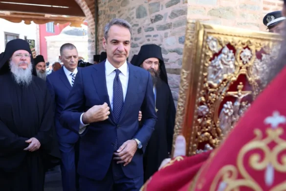 Σχέδιο 100 εκατ. ευρώ για τη στήριξη του Αγίου Όρους ανακοίνωσε ο Κ. Μητσοτάκης