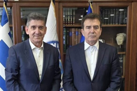 Γρηγόρης Αλεξόπουλος: Συνάντηση με τον Χρυσοχοϊδη