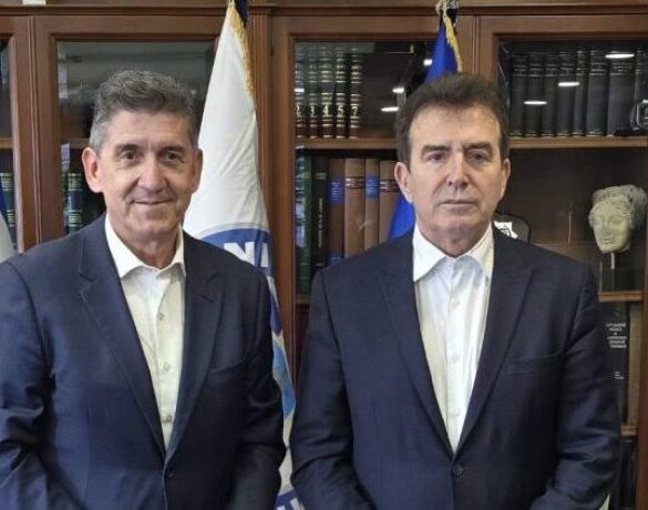 Γρηγόρης Αλεξόπουλος: Συνάντηση με τον Χρυσοχοϊδη