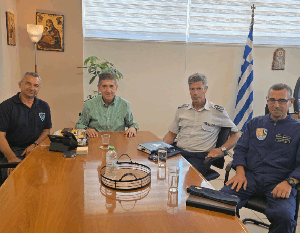 Συνάντηση συνεργασίας του Δημάρχου με την Διοίκηση του Εργοστασίου ΜΜ&ΕΕ Αράξου