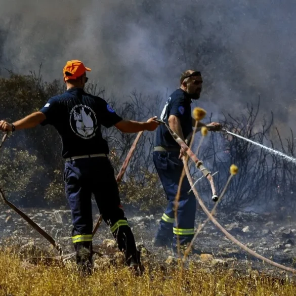 Θεσσαλονίκη: Βελτιωμένη η εικόνα της φωτιάς στην Άσσηρο – Παραμένουν ισχυρές πυροσβεστικές δυνάμεις