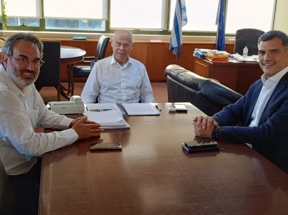 Αχαΐα: Συνάντηση Τσώκου με τον Υφυπουργό Ν.Ταγαρά – Για την οικοδομησιμότητα