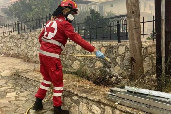 Ελληνικός Ερυθρός Σταυρός: Διασώστες επιχειρούν στη Ζάκυνθο