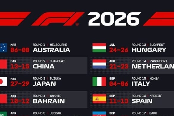 Η Formula 1 ανακοίνωσε το πρόγραμμα του 2026