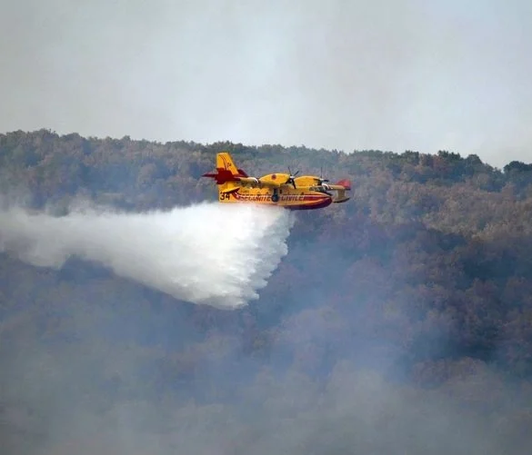Βελτιωμένη η εικόνα από τη φωτιά στο Ωραιόκαστρο – Συνεχίζεται η επιχείρηση της Πυροσβεστικής