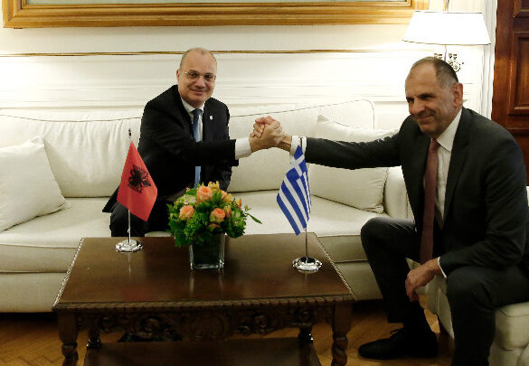 Γ. Γεραπετρίτης στη συνάντηση με τον Igli Hasani: Η ελληνική μειονότητα στην Αλβανία, μείζονα προτεραιότητα για την Ελλάδα