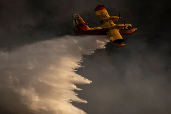 Σε πύρινο κλοιό η Ισπανία με 40άρια και ισχυρούς ανέμους – 1000 άτομα εγκατέλειψαν τα σπίτια τους