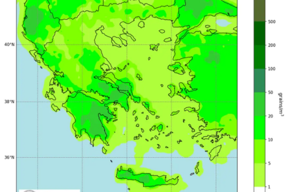 Καιρός – Ζέστη, αφρικανική σκόνη και υψηλά επίπεδα συγκέντρωσης γύρης