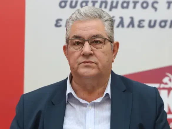 Κουτσούμπας: Η κυβέρνηση να διακόψει κάθε στρατιωτική συνεργασία με το Ισραήλ