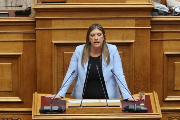 Ζ. Κωνσταντοπούλου: Παίρνετε στις πλάτες σας την ευθύνη του ξεπλύματος Βορίδη και Αυγενάκη