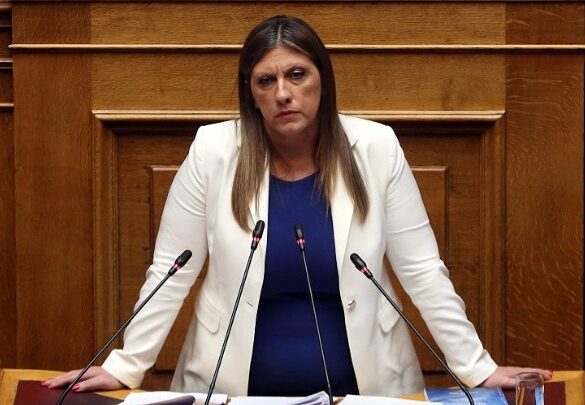 Βουλή-Ζ. Κωνσταντοπούλου: Η Πλεύση Ελευθερίας διαφωνεί «με την ποινικοποίηση της φοιτητικής ιδιότητας, το δίκαιο δεν το βουλώνει, το δίκαιο φωνάζει και τελικά θα κερδίσει»