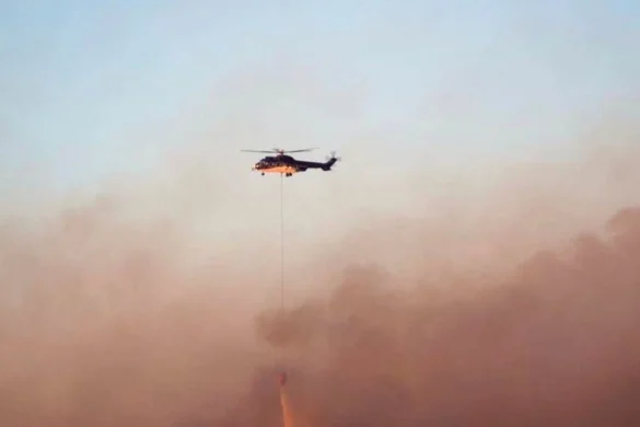 Μεγάλη φωτιά κοντά στη Μασσαλία – Πάνω από 1000 πυροσβέστες στη μάχη με τις φλόγες