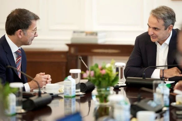 Η πορεία των επενδύσεων της Microsoft στο επίκεντρο της συνάντησης του πρωθυπουργού με τον Τζ. Άλτοφ