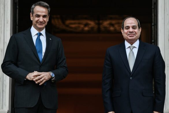 Συνάντηση Κ. Μητσοτάκη – Α. Σίσι στο Μαξίμου την Τετάρτη