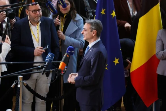 Mητσοτάκης από Βρυξέλλες: Λύση του Κυπριακού στο πλαίσιο των αποφάσεων του ΟΗΕ