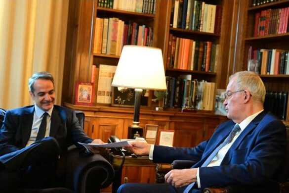 Κ. Μητσοτάκης στον ΠτΔ: Έχω εμπιστοσύνη στις δυνατότητες της ελληνικής οικονομίας