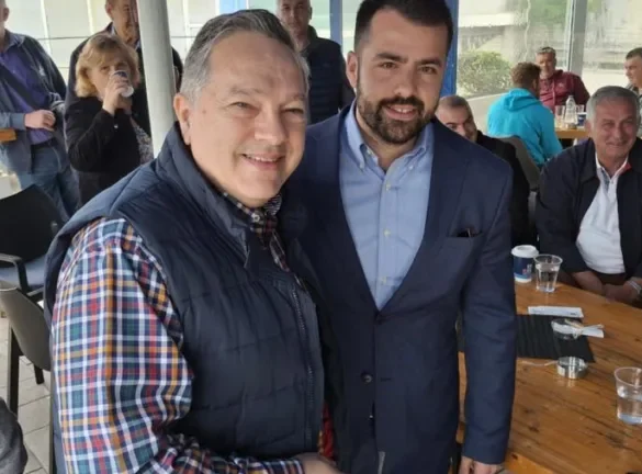 Πάτρα Ενωμένη : Στην Οβρυά ο Κώστας Σβόλης