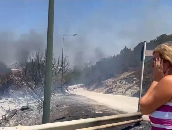 «Καίγονται τα σπίτια μας»: Συγκλονιστική μαρτυρία κατοίκου της Παλαιάς Φώκαιας