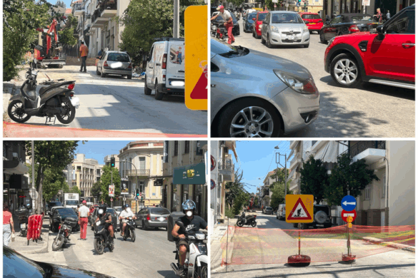 Πατρα: Κυκλοφοριακό κομφούζιο στο κέντρο και τις συνοικίες