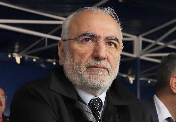 Ο Ιβάν Σαββίδης στο δείπνο της UEFA στη Θεσσαλονίκη