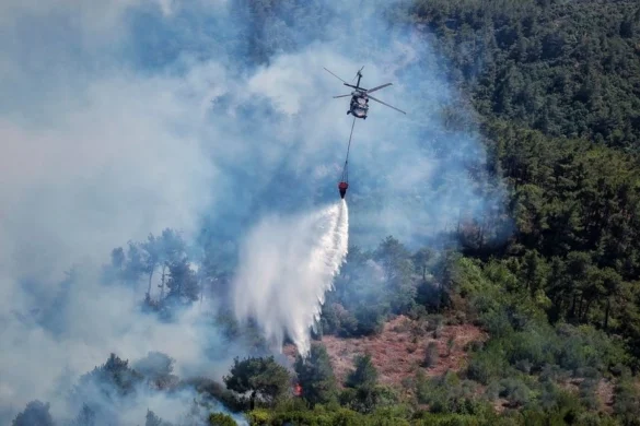 Μάχη με τις φλόγες στην Τουρκία: 3.500 εκκενώσεις στην Μπούρσα