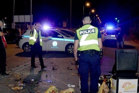 Τροχαίο δυστύχημα με δύο νεκρούς κοντά στο Βραχάτι Κορινθίας.