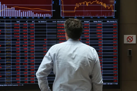 Κατρακύλα στο Χρηματιστήριο Αθηνών