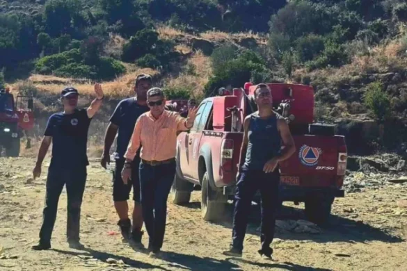 Φωτιά στον ΧΥΤΑ Φλόκα: Άμεση αντίδραση και επιτυχής κατάσβεση