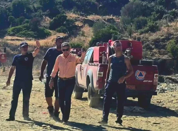 Φωτιά στον ΧΥΤΑ Φλόκα: Άμεση αντίδραση και επιτυχής κατάσβεση