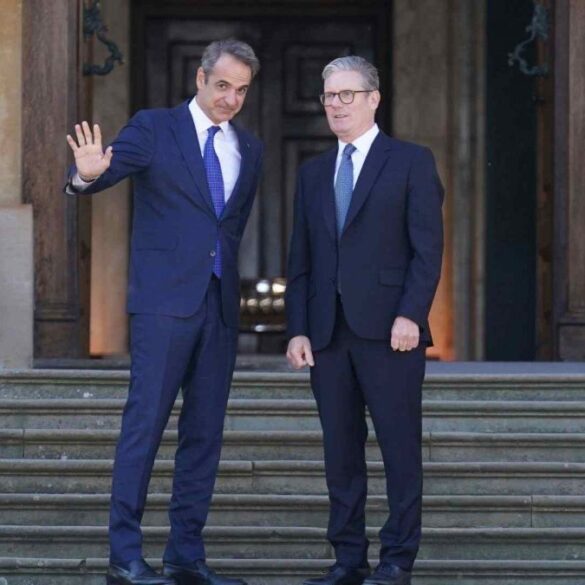 Κυριάκος Μητσοτάκης: Η συνάντηση με τον Στάρμερ θα πραγματοποιηθεί την Τρίτη – Ο Μαρινάκης δήλωσε ότι η επανένωση των Γλυπτών αποτελεί «διαχρονικό αίτημα».