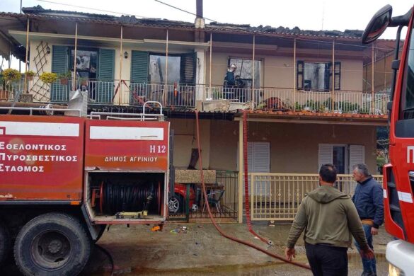 Τραγωδία στο Αγρίνιο – Απανθρακώθηκε γυναίκα μέσα σε φλεγόμενο σπίτι