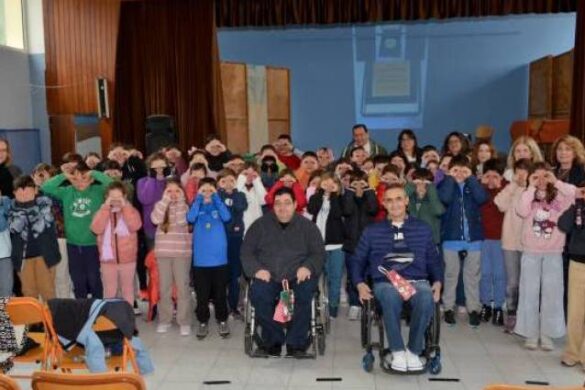 Συνάντηση με μικρούς μαθητές με αφορμή την Παγκόσμια Ημέρα Ατόμων με Αναπηρία