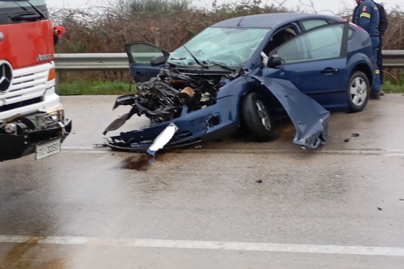 Σοβαρό τροχαίο ατύχημα σημειώθηκε στη Στράτο του Αγρινίου