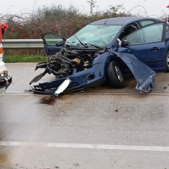 Σοβαρό τροχαίο ατύχημα σημειώθηκε στη Στράτο του Αγρινίου