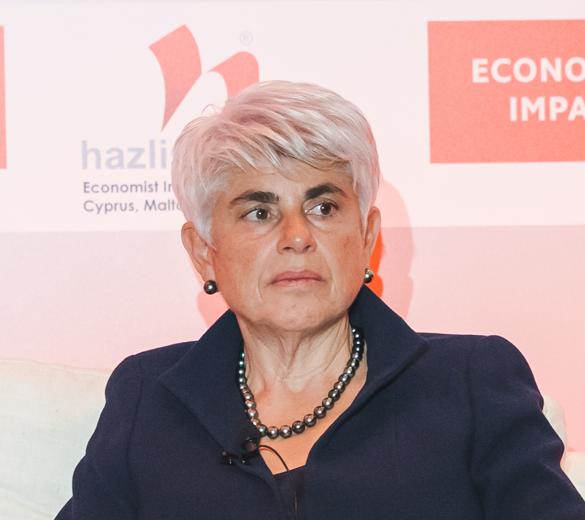 Αγγελική Φράγκου στον Economist: «Δεν ξέρουμε τι θα ακολουθήσει την επιβολή των δασμών»