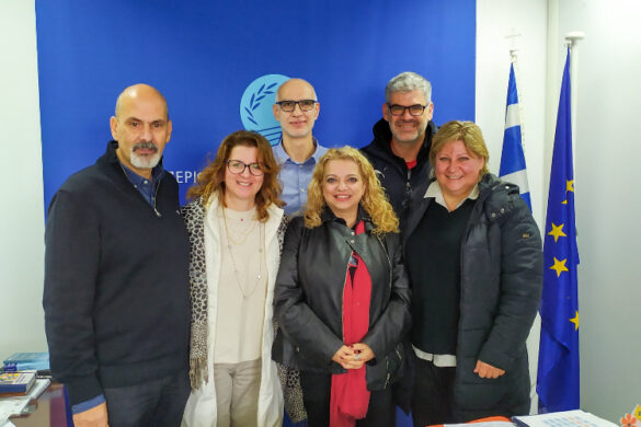 Συνάντηση εργασίας του Αναπλ. Περιφερειάρχη, Χ. Μπονάνου με Καθηγητές του ΤμήματοςΦυσιοθεραπείας του Πανεπιστημίου Πατρών