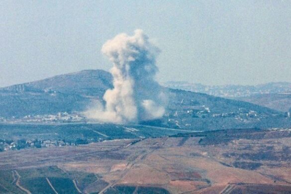 Ο ισραηλινός στρατός έπληξε δύο σημεία διέλευσης μεταξύ Συρίας και Λιβάνου