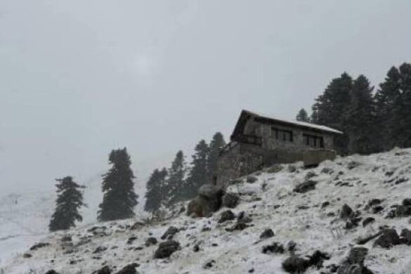 Χιονόπτωση στα Καλάβρυτα