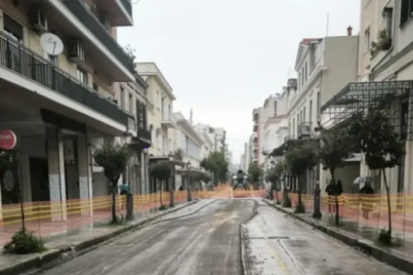 Πάτρα : Τα συνεργεία προχώρησαν έως στην Γούναρη