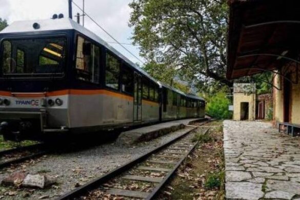 Έπεσε βράχος και διακόπηκε η κυκλοφορία του οδοντωτού σιδηροδρόμου