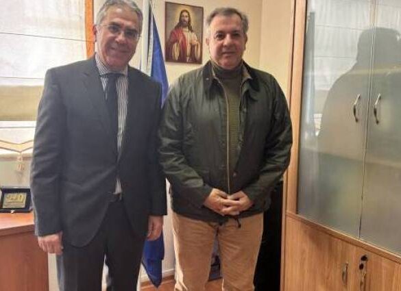 Επίσκεψη Υποψηφίου Προέδρου Επιμελητηρίου Αχαΐας Αντώνη Ποταμίτη στον Δήμο Ερυμάνθου