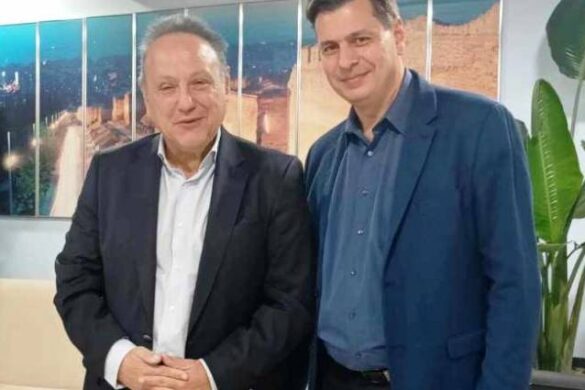Συνάντηση Πέτρου Ψωμά με τον Δήμαρχο Θεσσαλονίκης