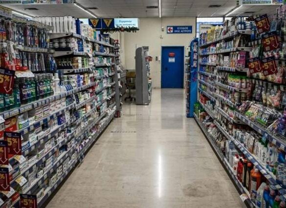 Μπαράζ επιθέσεων σε επτά σούπερ μάρκετ στην Αττική